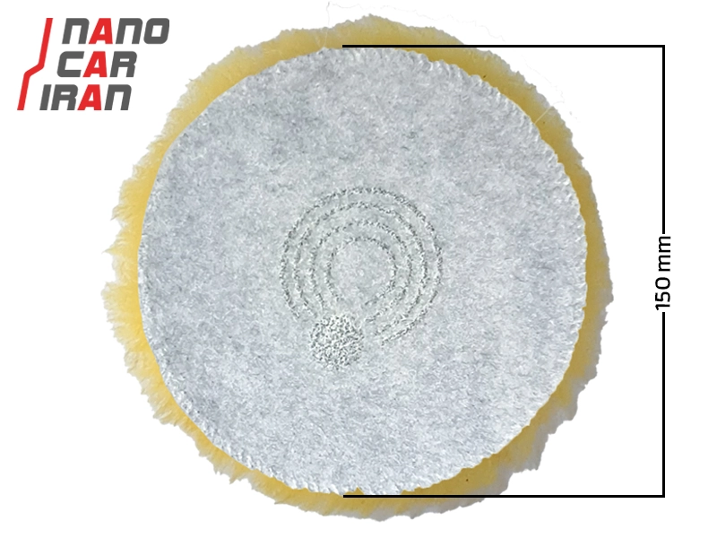 پد پوست بره 150 میلی متری ( 6 اینچ ) یو اف اس UFS 150mm (6 inch) Wool Polishing Pad